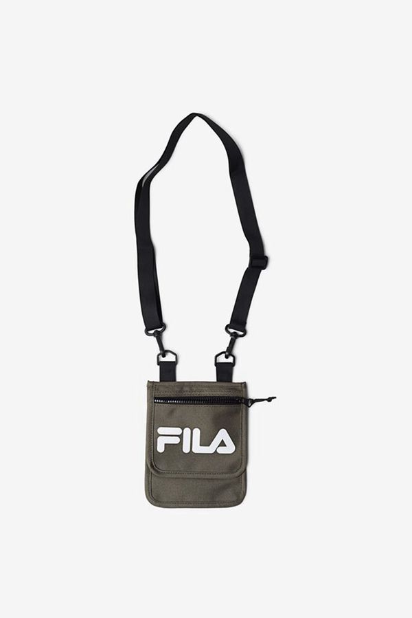 Fila Writer Neck Pouch Bags - Olive,NZ 972-3598